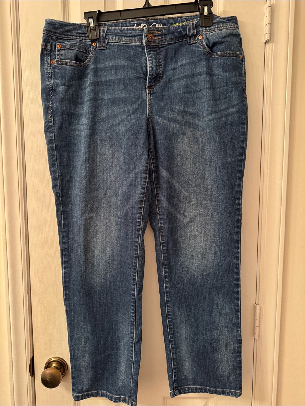INC International Concepts Women's Blue Cropped Ankle Jeans